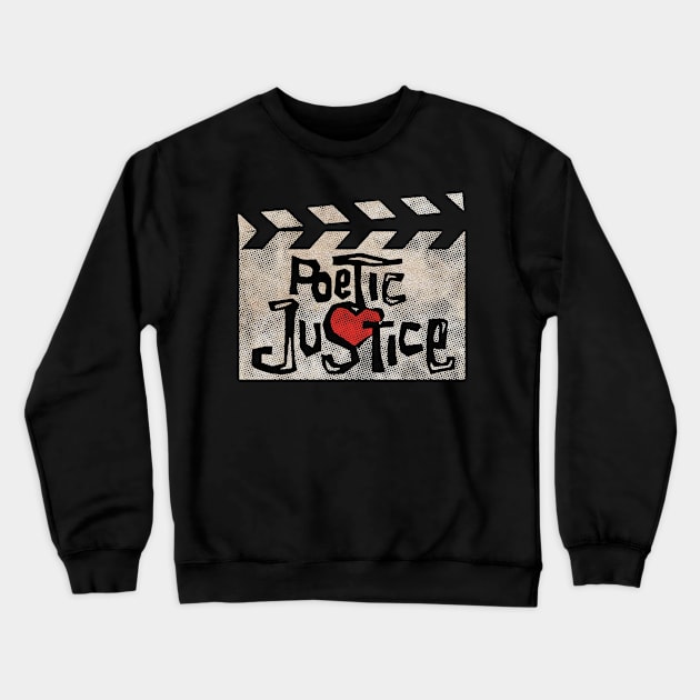 Poetic Justice//Halftone Design Crewneck Sweatshirt by tepe4su